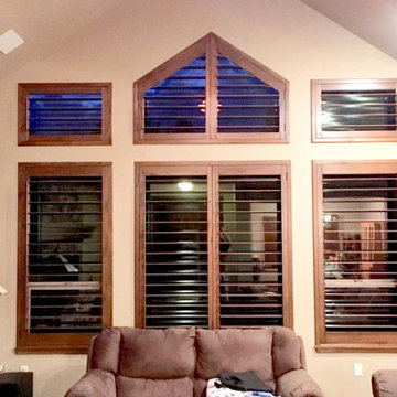 "Specialty Shaped" Plantation Shutter applications