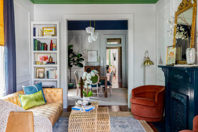 Inspiration for a living room remodel in New Orleans