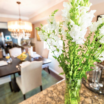 Toluca Lake | Colorful Transitional
