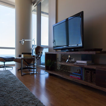 Modern Chicago Master Bedroom Interior Design Project