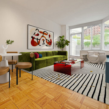 Virtual Staging Examples - Eclectic Style