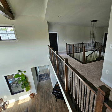 Project #109 | U-Shaped Stairs in Countryside Retreat