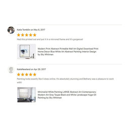 CLIENT REVIEWS - Fine Art Prints