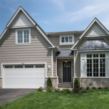 Front View of Transitional Home