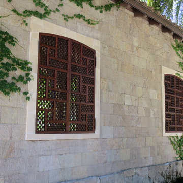 Moorish Shutters In Mahogany
