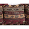 American Furniture Classics Sierra Lodge 4-piece Sleeper Sofa Set in Brown