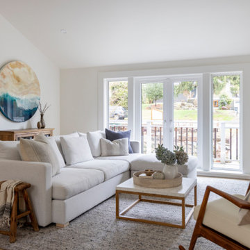 Edgemont living room and fireplace