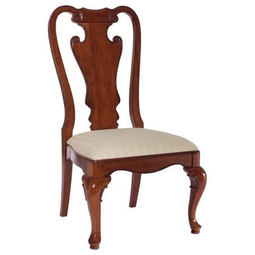 American Drew Cherry Grove Splat Back Side Chair, Antique Cherry, Set of 2