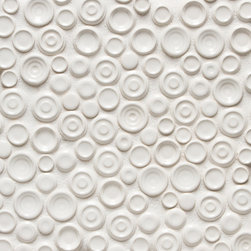 Vibe Andy Mosiac Field in White Gloss - Tile