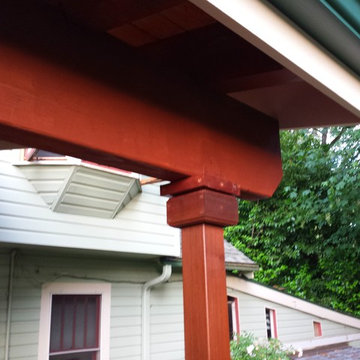 Deck Cover Timber Frame