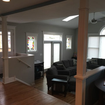 Oak Park Family Room Addition to a Beautiful Victorian