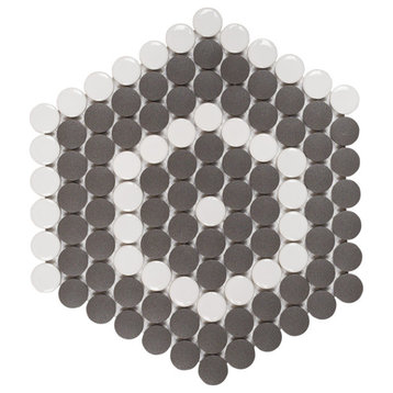 Designer Hexagon Imagination Mosaic, Canberra, Sample