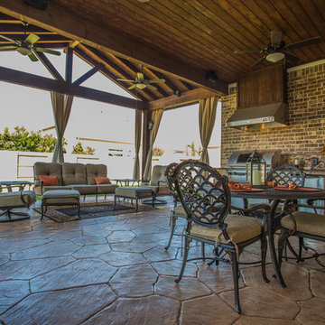 Romantic Covered Patio