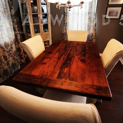Modern Reclaimed Wood Tables - Products