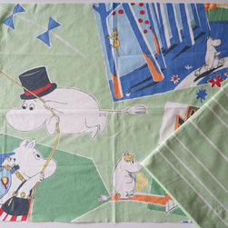ムーミン ヴィンテージ ファブリック/生地　57&times;50cm（2枚セット） - ファブリックトリム