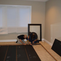 Custom Platform Bed w/ Headboard - Platform Beds