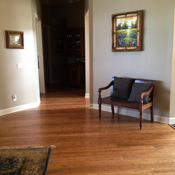 Strand Carbonized Wide Plank Bamboo Flooring