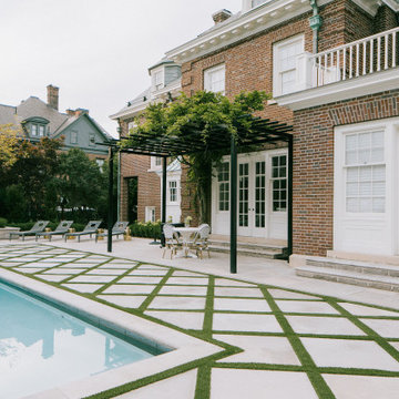 Custom Steel Pergola