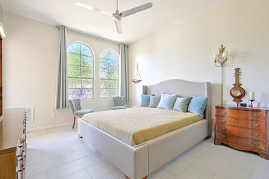 Bedroom - contemporary bedroom idea in Other