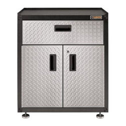 Gladiator - Gladiator 28 in. W x 31 in. H x 18 in. D Freestanding Steel Cabinet in Hammered - Accent Chests And Cabinets