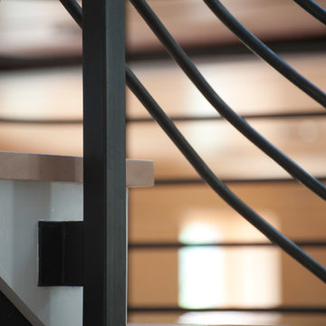 Middlebury Custom Home | The Staircase