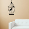 Hanging Bird Cage #3 Sticker