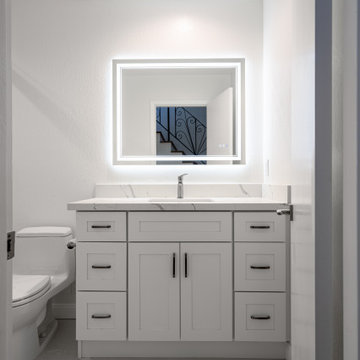 Homeowners Needing Better Lighting and Storage + Outdated Bathroom Layout + Brig