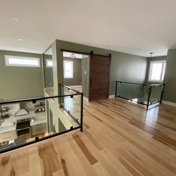 Open Concept Second Floor with a view of the Office
