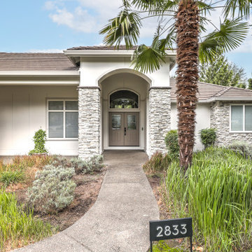 Hardieplank Stucco Panel/Eldorado Stone