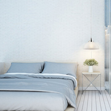 Amaris 1-Light White Plug-In Pendant