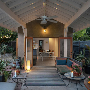 75 Beautiful Beach Style Concrete Patio Pictures Ideas Houzz