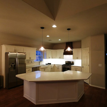 Jenks Kitche & Living Room Remodel
