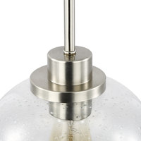 Comstock Seeded Glass Pendant Light