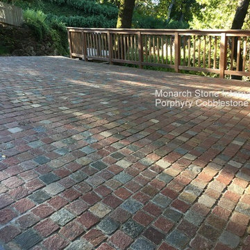 Porphyry Cobblestone Pavers, Larkspur CA