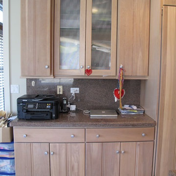 Deerfield Residence (kitchen cabinet restoration/before & after)