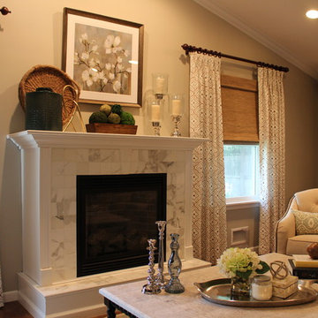 Transitional New Jersey Family Room