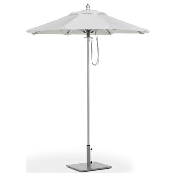 6' Octagon Sunbrella Market Umbrella, Natural