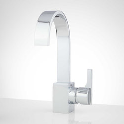 ULTRA SINGLE-HOLE BATHROOM FAUCET WITH POP-UP DRAIN - Bathroom Sink Faucets