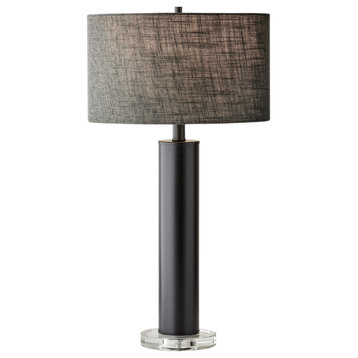 Ezra Table Lamp, Black