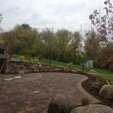 The Olson Family Wood Fired Brick Pizza Oven in Minnesota