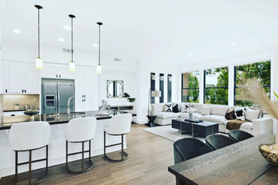 Living room - contemporary living room idea in San Francisco