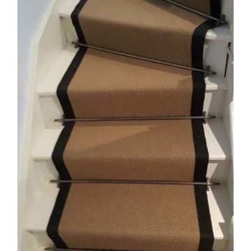 Supply & Install Carpet with a Black Border to Stairs