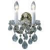 Maria Theresa Crystal Sconce, Premium Crystal
