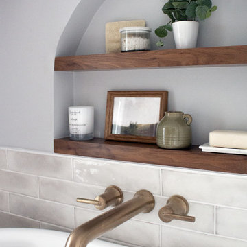 Saint Paul | Award Winning Transitional Master Bathroom Remodel