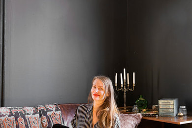 My Houzz: Dramatic Patterns and Color in a Nashville Home
