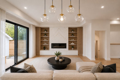 Example of a living room design in Toronto