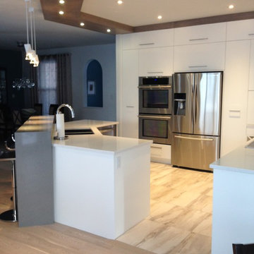 White Custom Kitchen
