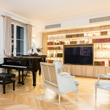 Rénovation d'un appartement de plus de 300 m2 à Paris