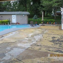 FlexDuraCote, patio and pool area - Flooring