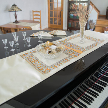 Chantal on a Piano